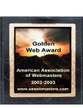 Awarded to Effigy Designs by The American Association of Webmasters.